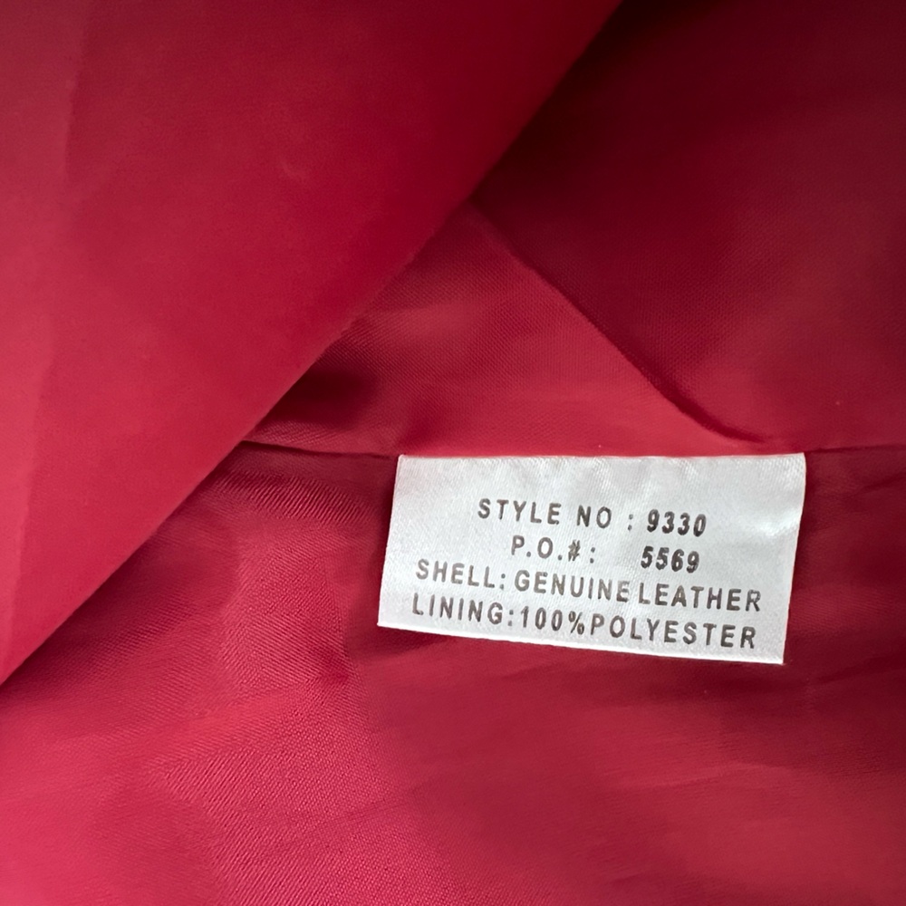 Boston Proper Red Suede Tie-Waist Blazer - Picture 10 of 12